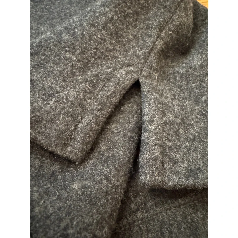 Banana Republic Shirt Jacket Mens XL Gray Wool Blend shacket layering heritage